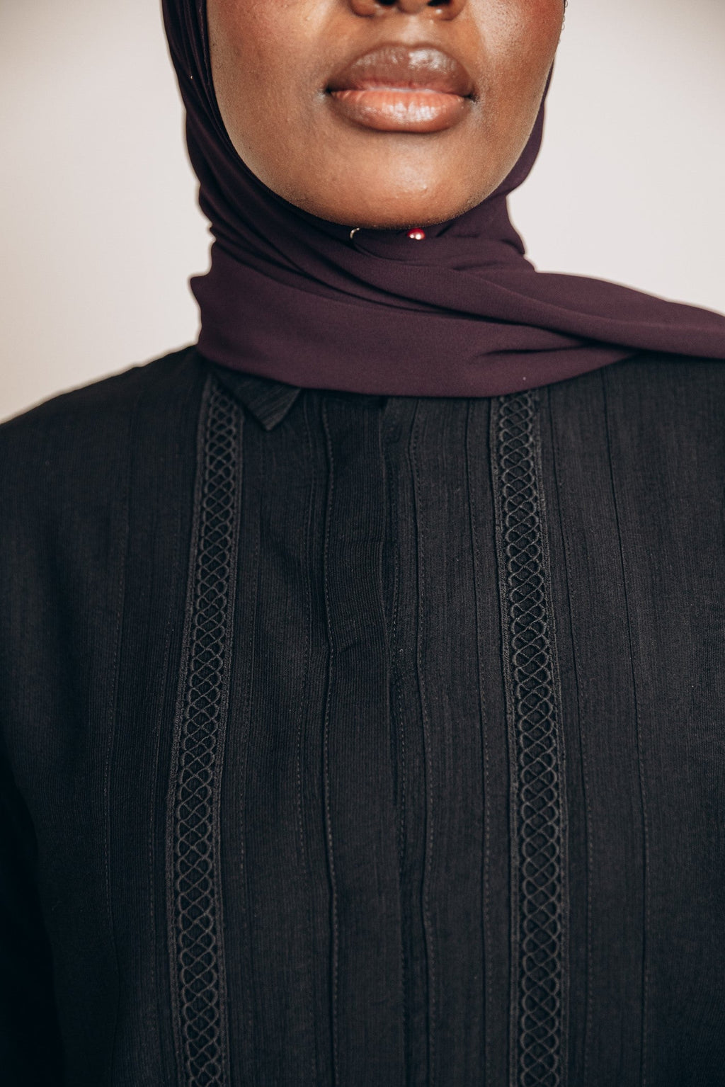 Crinkle Texture Cotton Blouse