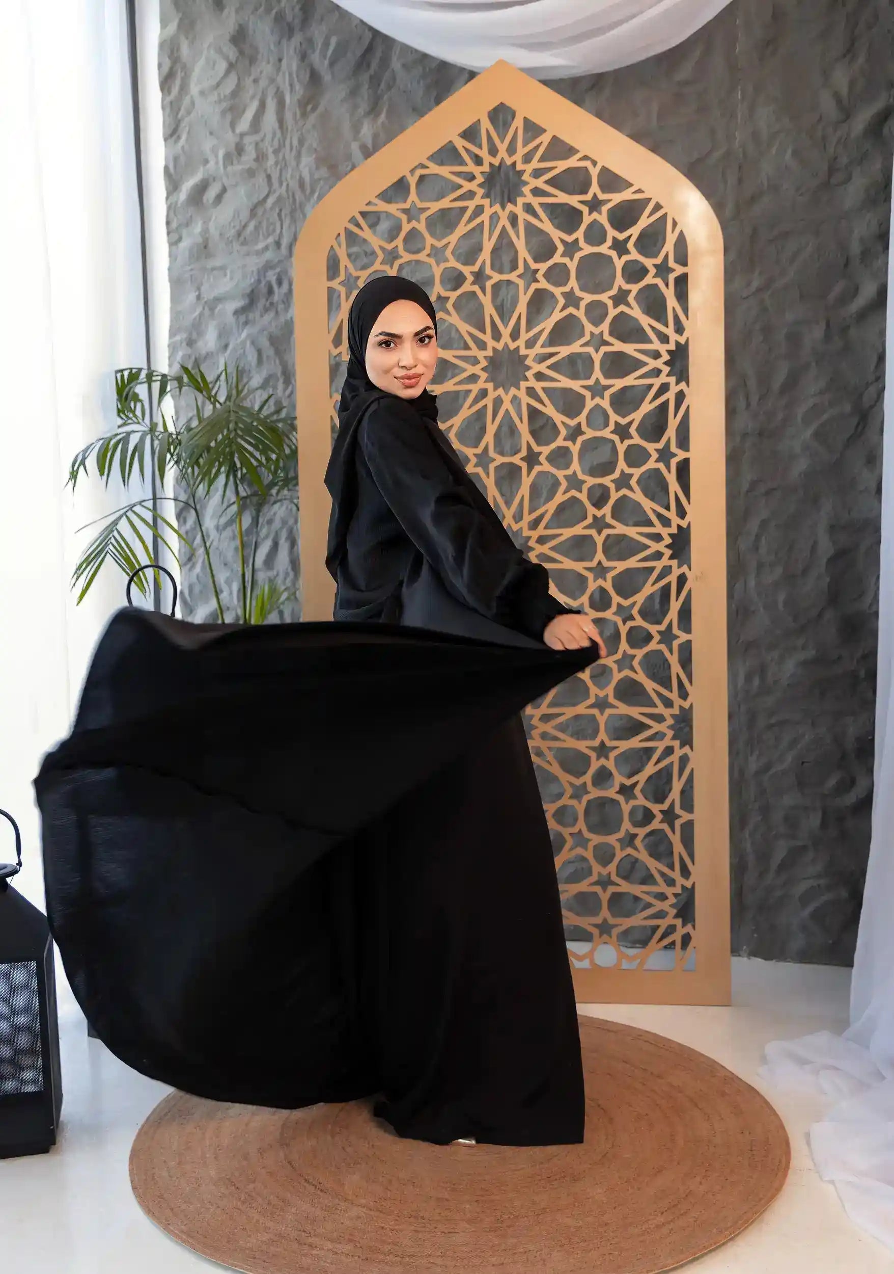 CRUSH OPEN MAXI ABAYA