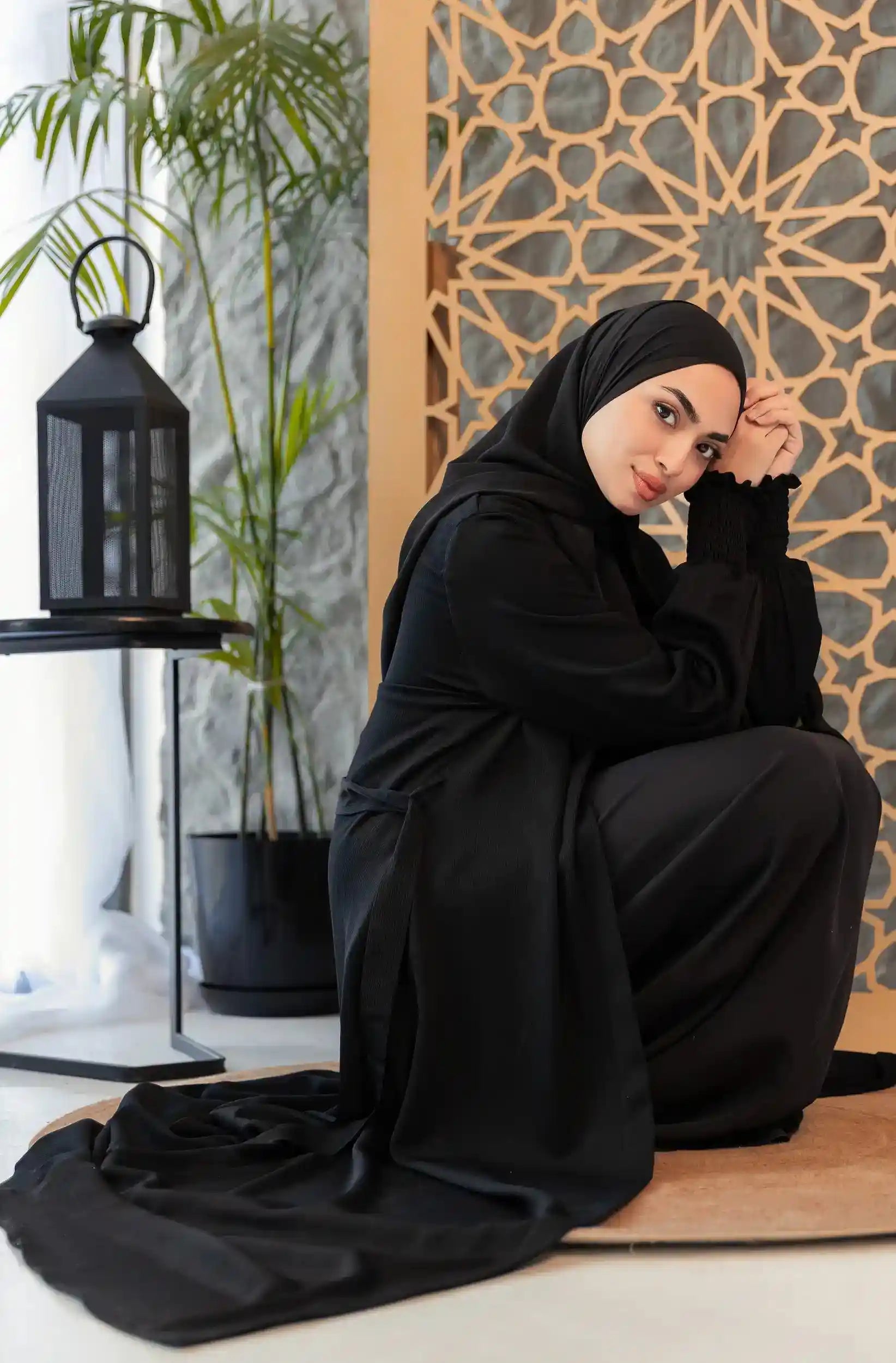 CRUSH OPEN MAXI ABAYA