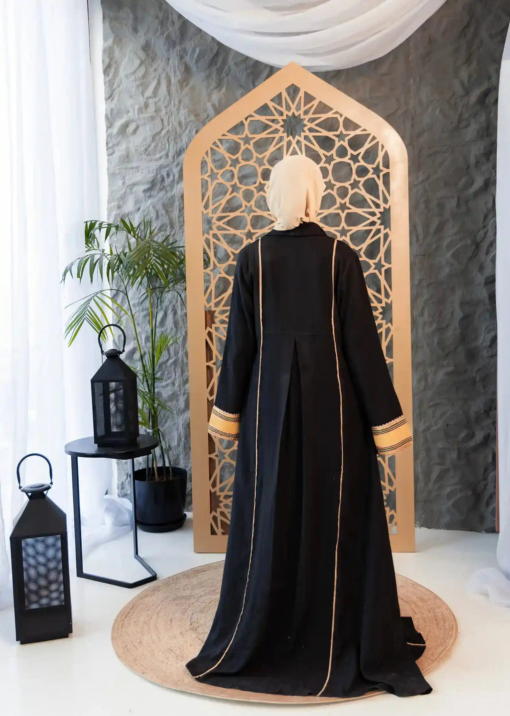 LINEN OPEN KAFTAN