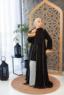 LINEN OPEN KAFTAN