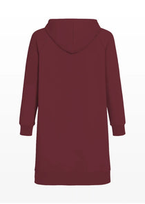 Bloom long hoodie dress