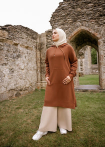 Bloom long hoodie dress
