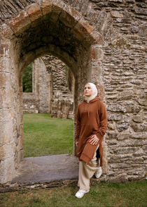 Bloom long hoodie dress