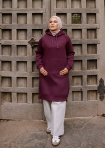 Bloom long hoodie dress