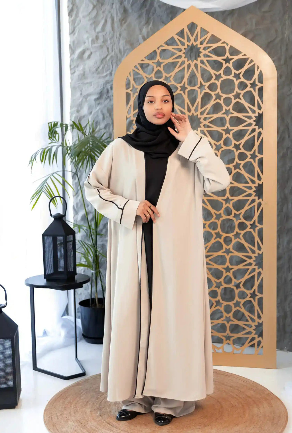 MONEST OPEN CARDIGAN SET