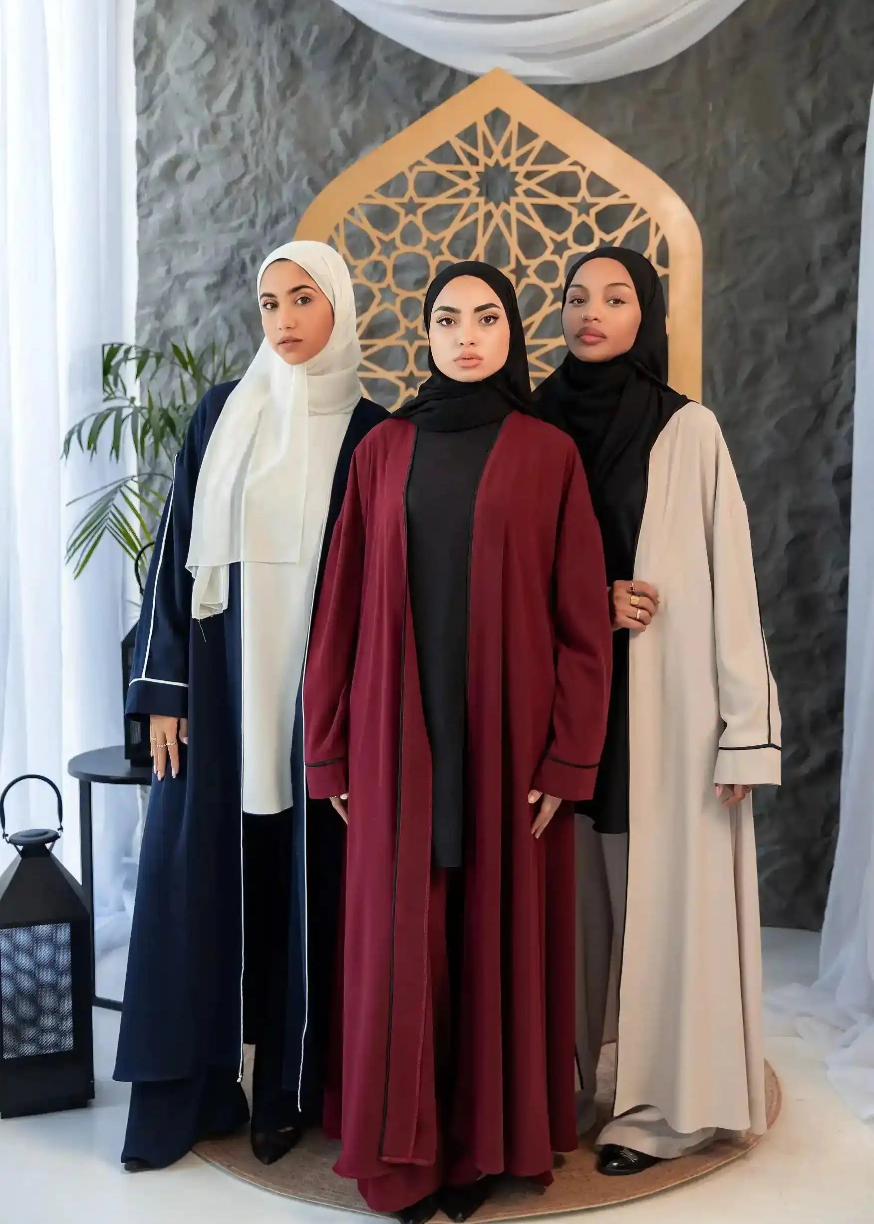 MONEST OPEN CARDIGAN SET