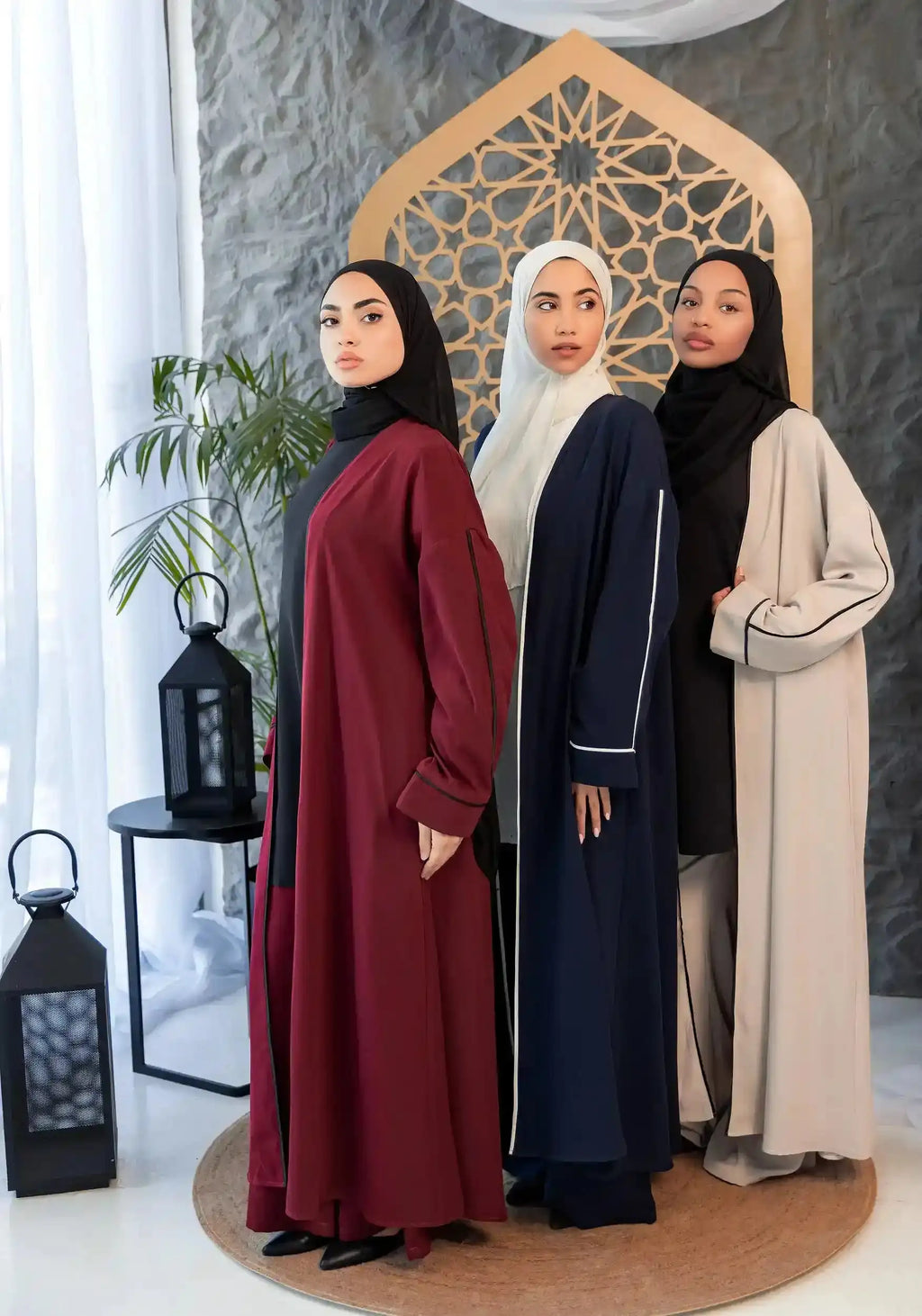 MONEST OPEN CARDIGAN SET