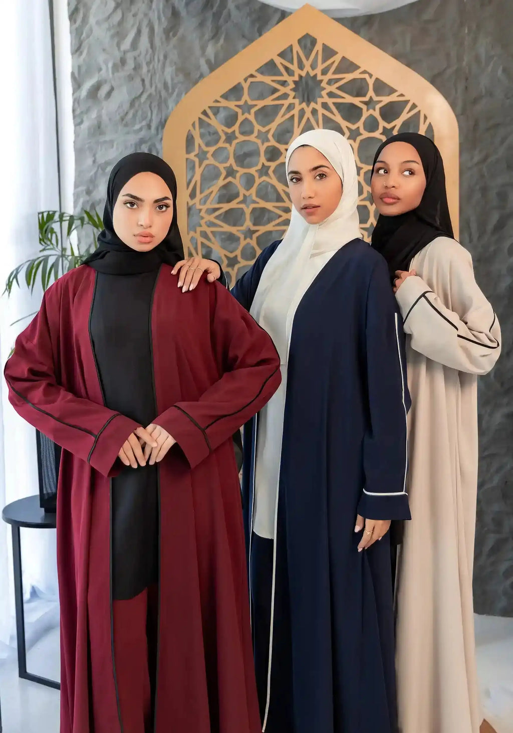 MONEST OPEN CARDIGAN SET