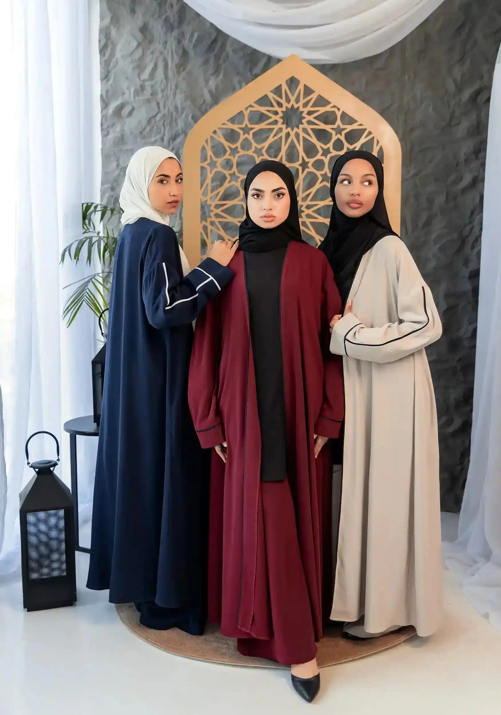 MONEST OPEN CARDIGAN SET