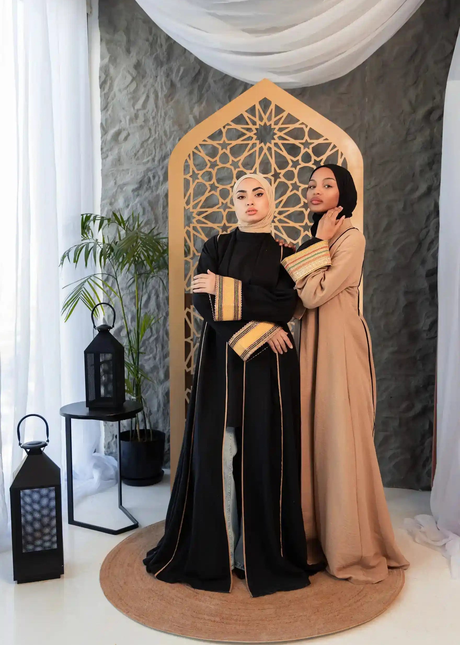 LINEN OPEN KAFTAN