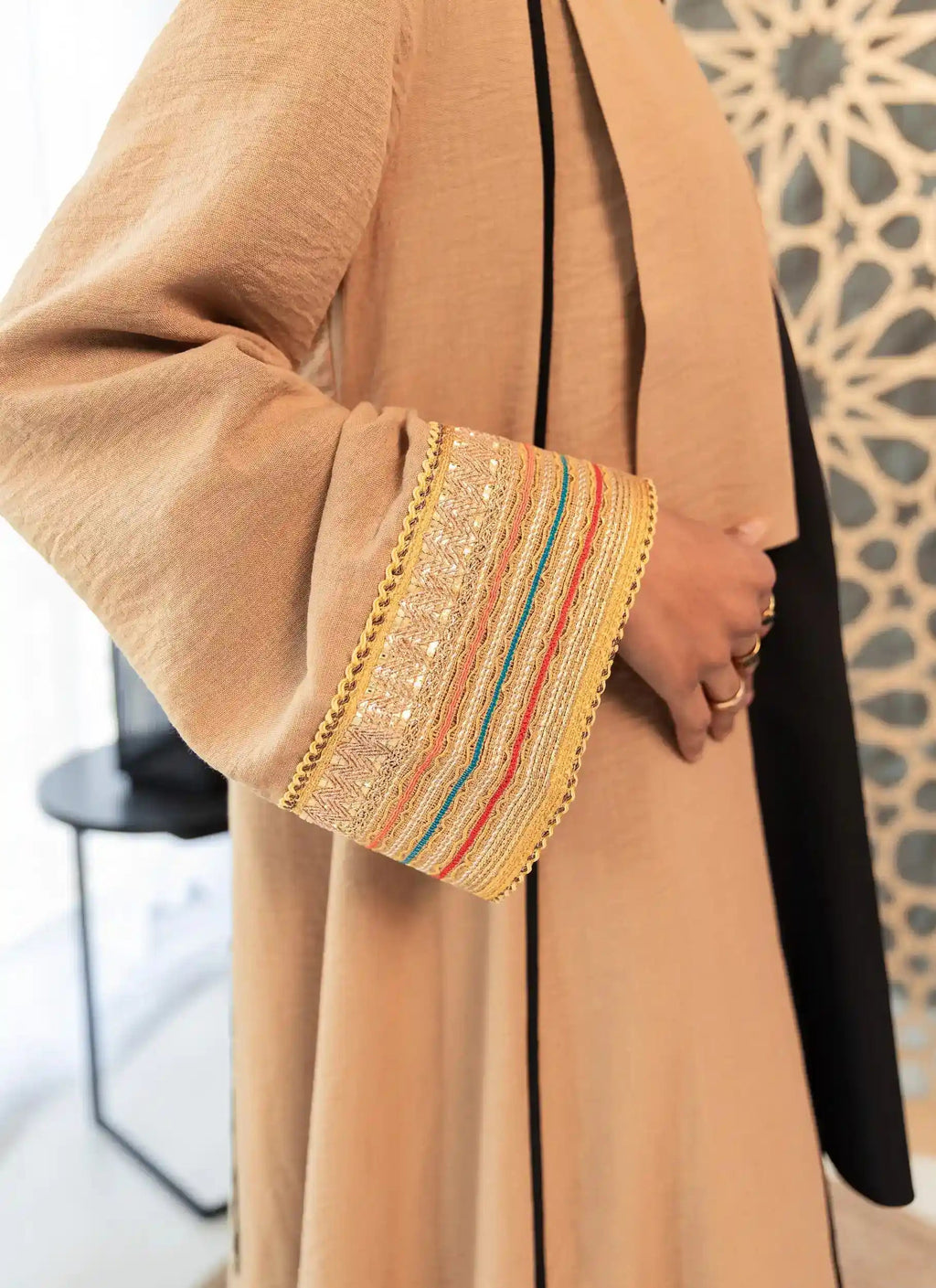 LINEN OPEN KAFTAN