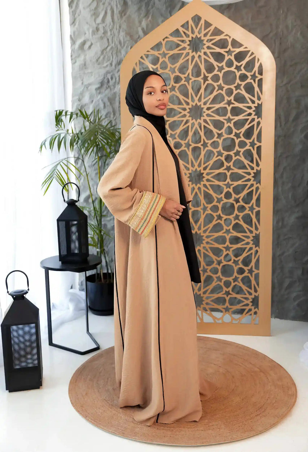 LINEN OPEN KAFTAN