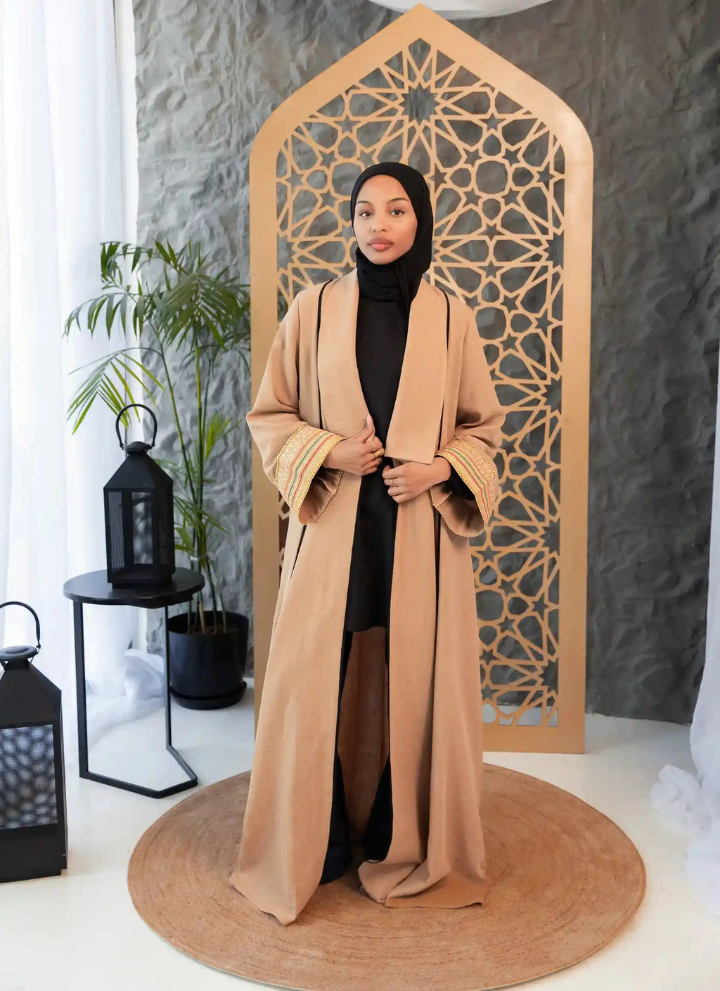 LINEN OPEN KAFTAN