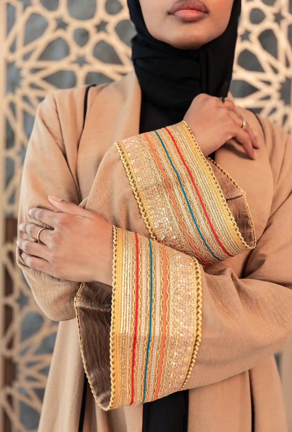 LINEN OPEN KAFTAN