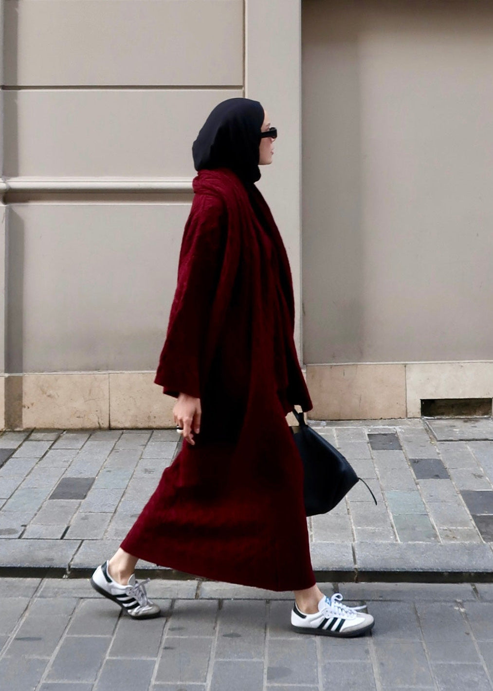 Knitted modest winter set