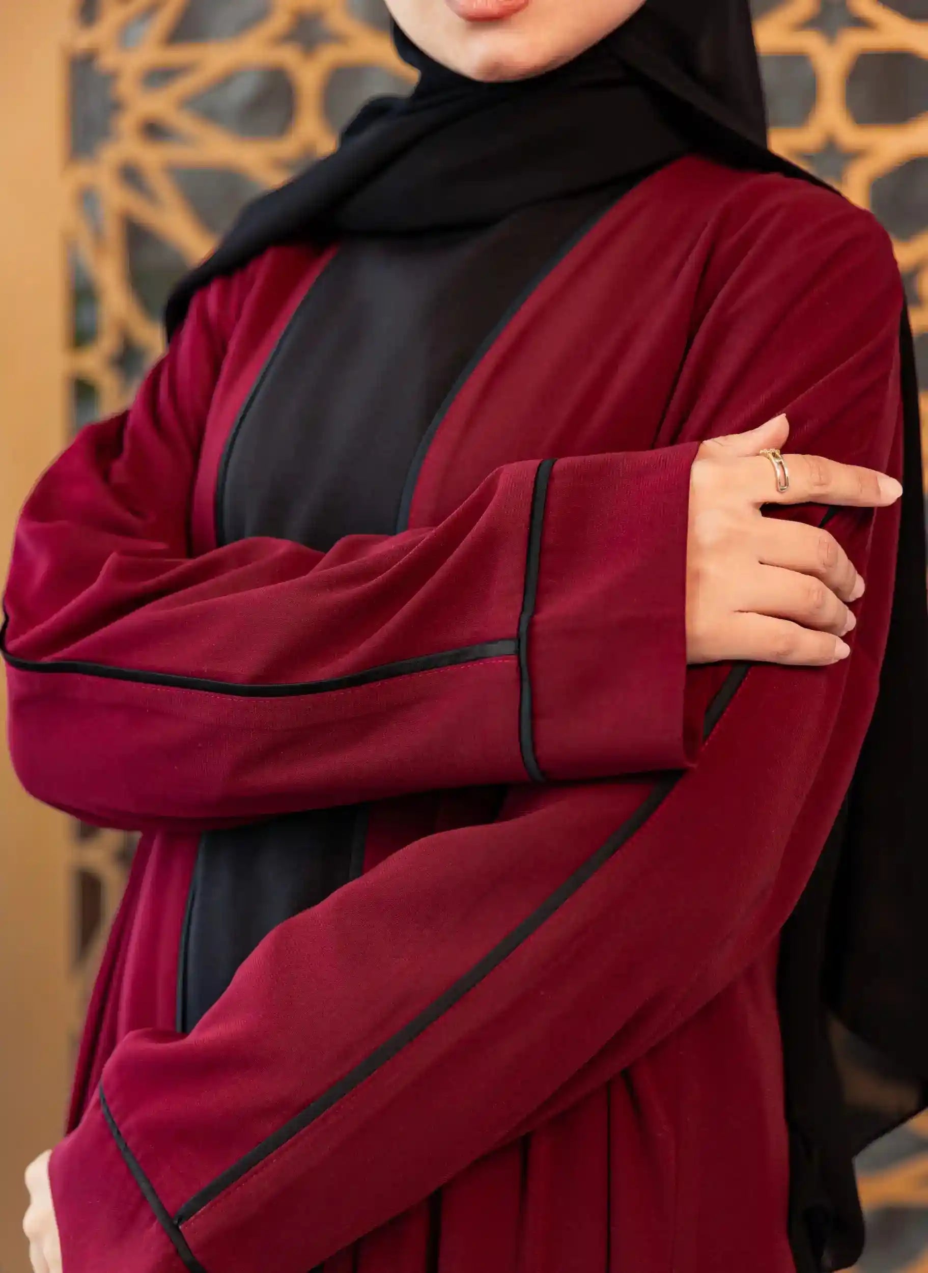 MONEST OPEN CARDIGAN SET
