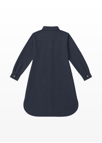 Modest Suede Shirt Dress