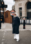 Modest Suede Shirt Dress