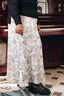 Satin Flared Maxi Skirt