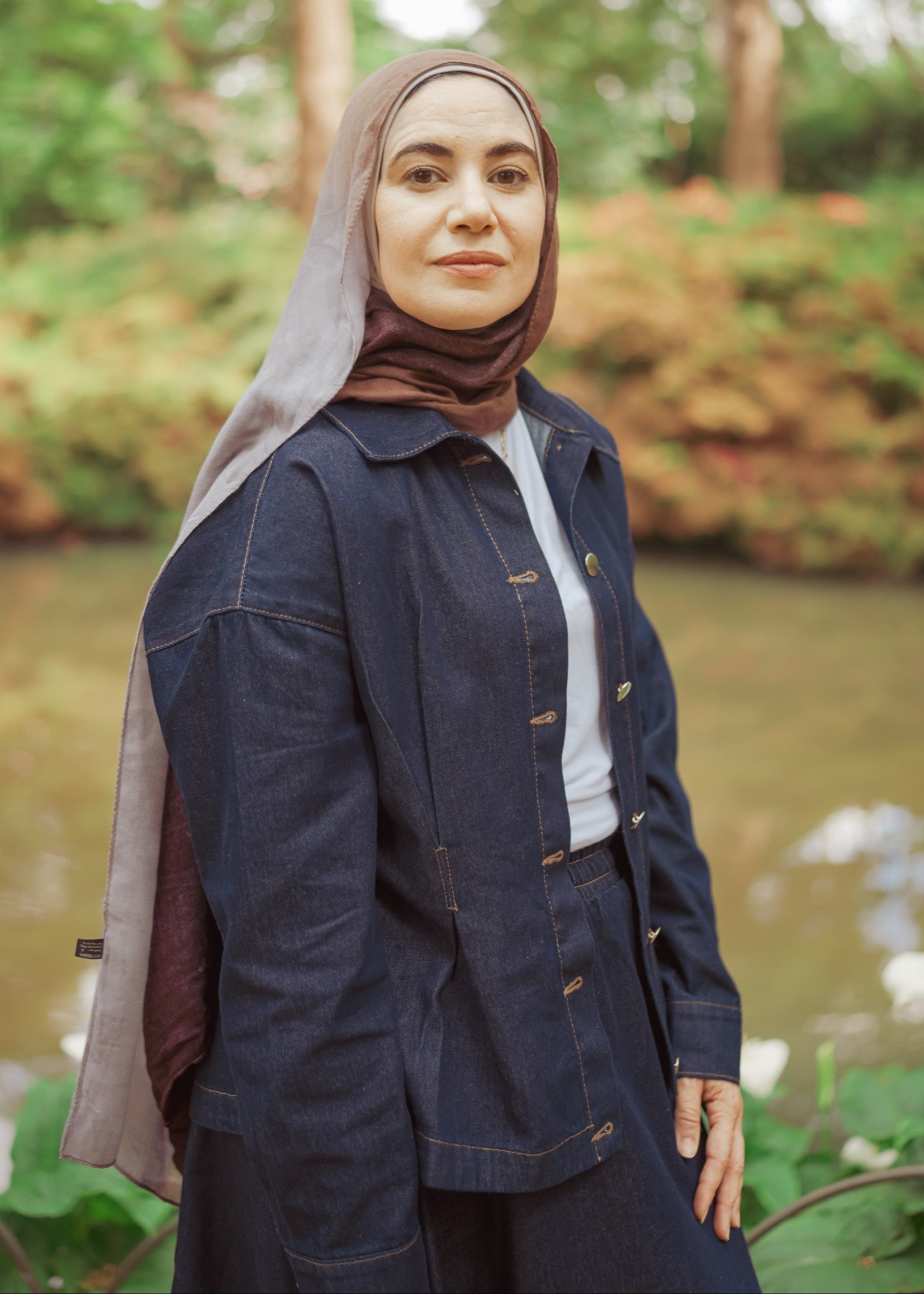 Dark Denim Modest Set