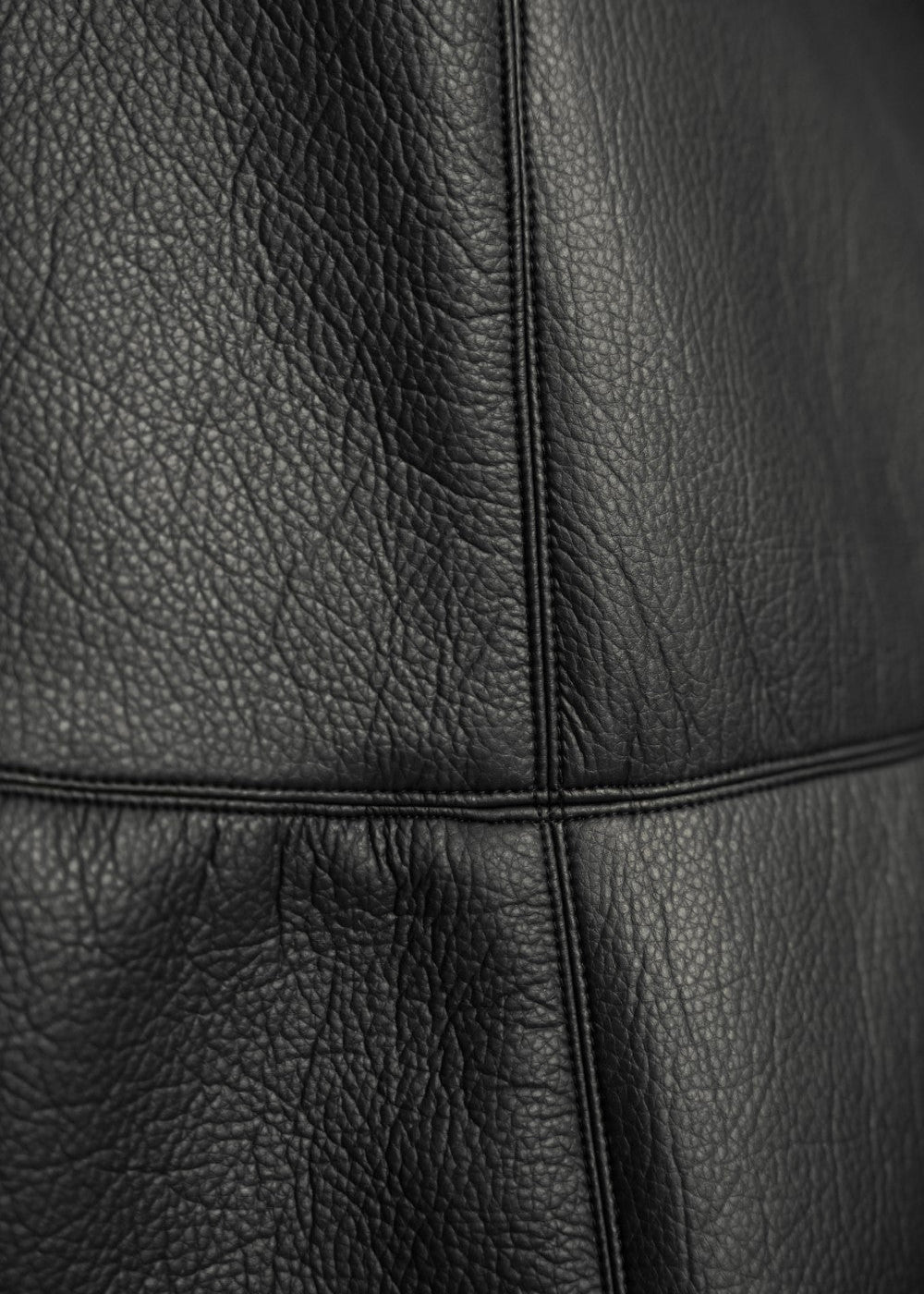 Black Leather Maxi Skirt