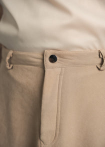 Vintage Suede Belted Skirt