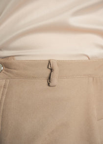 Vintage Suede Belted Skirt